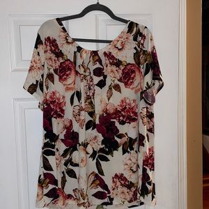 Floral blouse-Worthington-2x